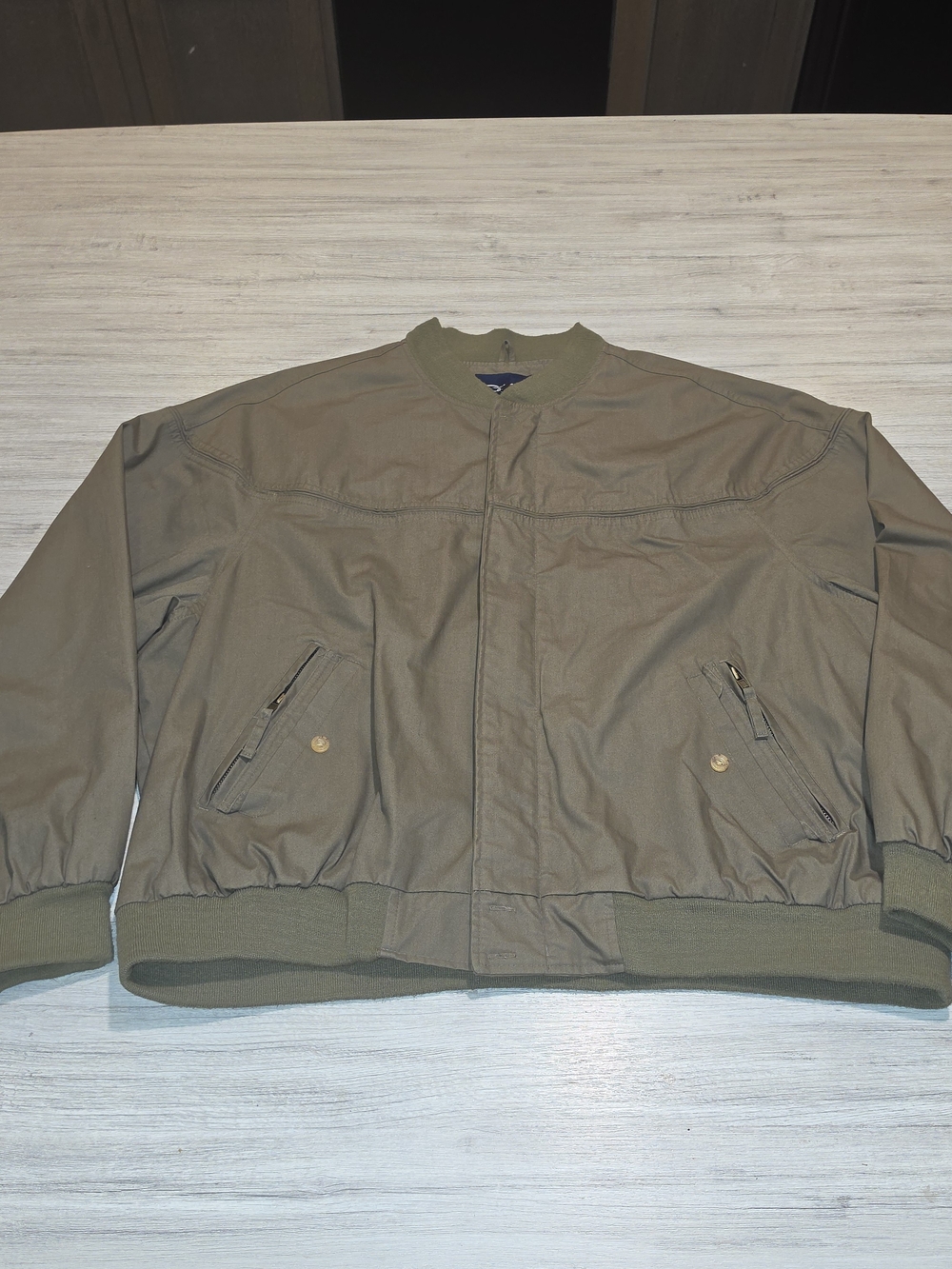 Vintage Catalina La Paz Bomber Jacket Men's Brown Full Zip Size 2XL